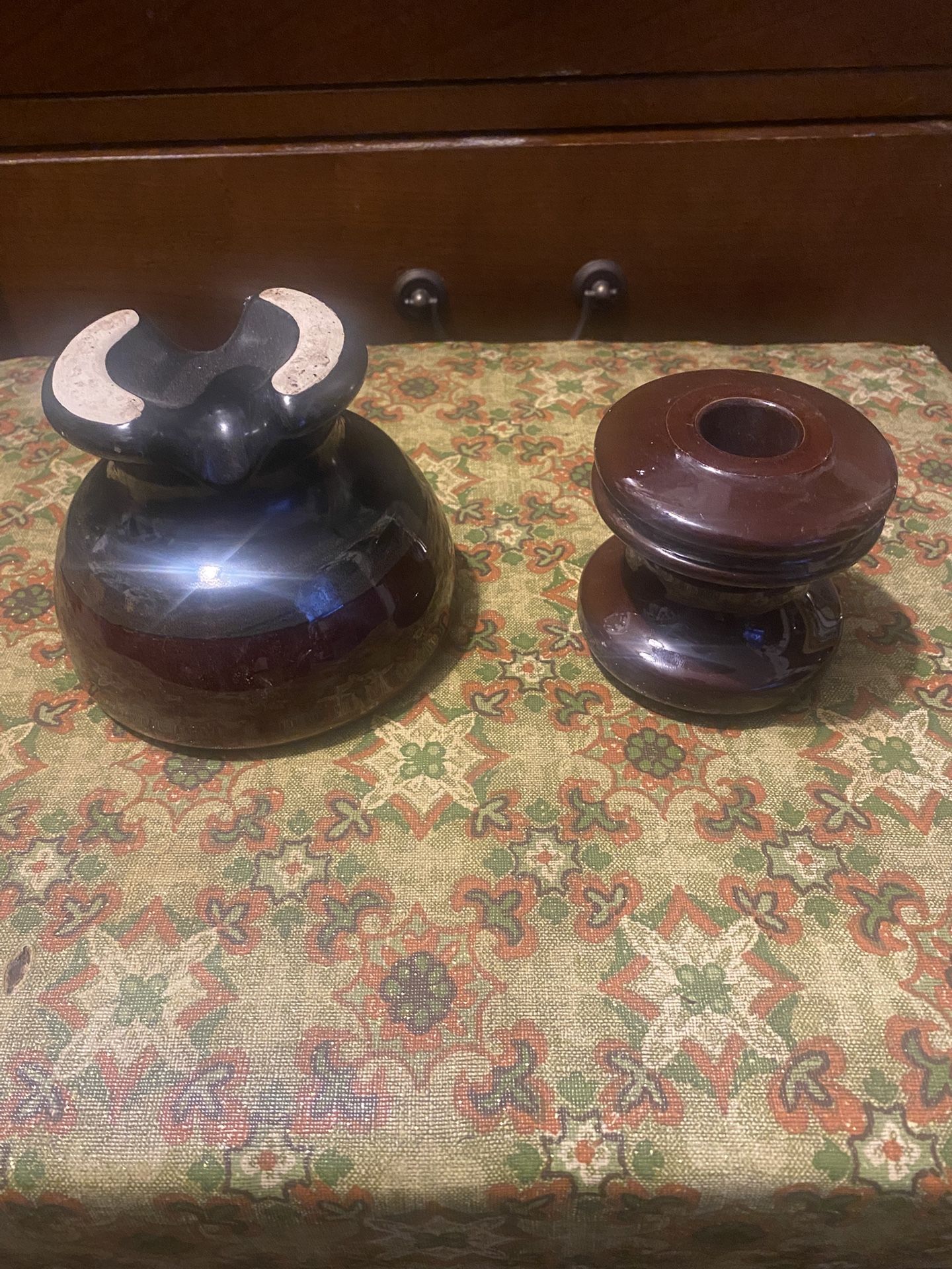 Old Ceramic Insulators
