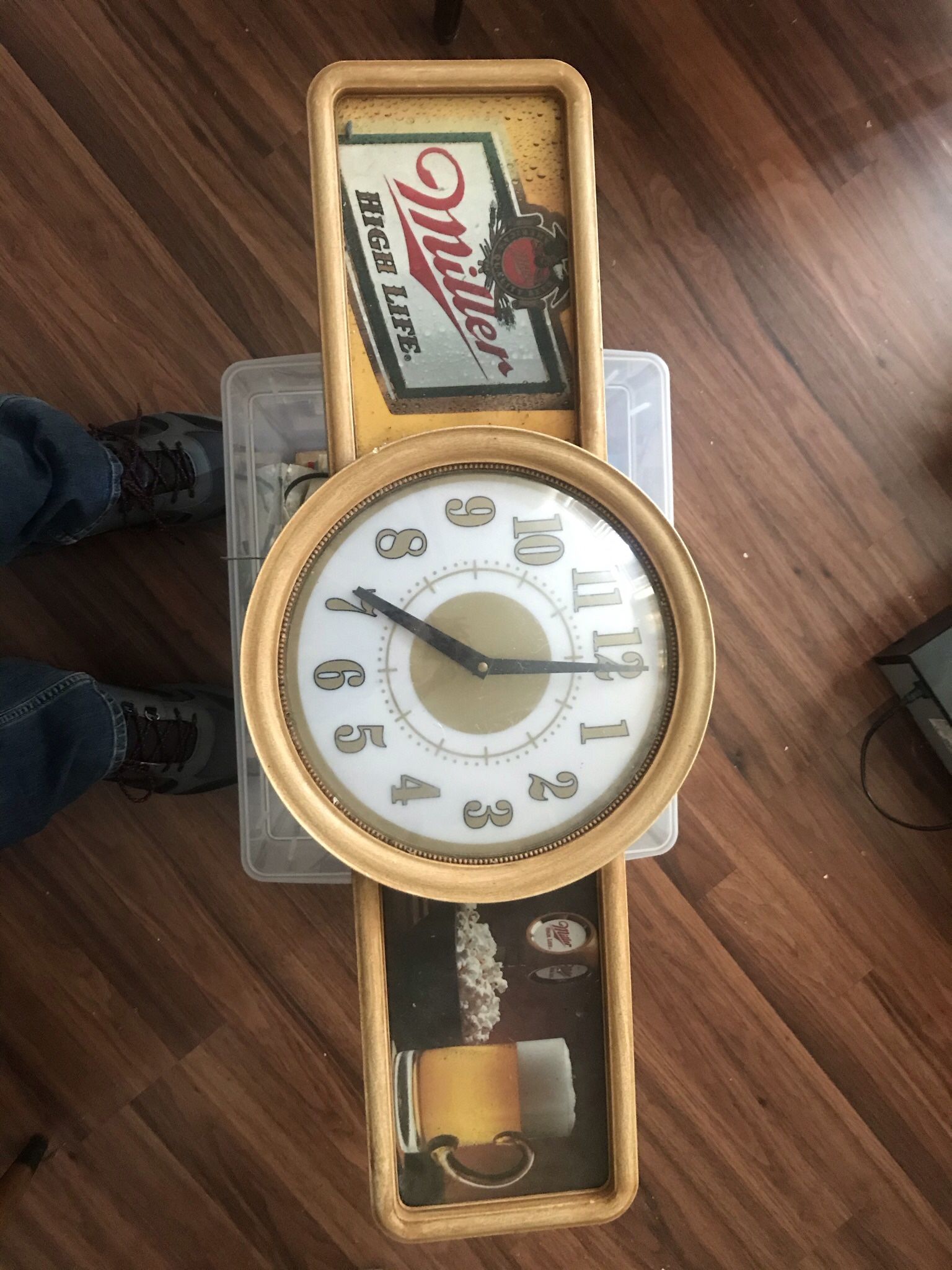 Antique Miller wall clock