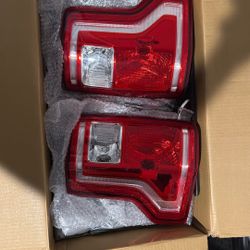 2017 F150 XLT Headlights And Tail Lights