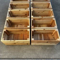 CUSTOM SIZE PLANTER BOXES 