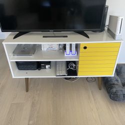 White TV Stand