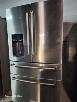 KitchenAid Multi-Door French Door Refrigerator has a total capacity of 26.2 cubic feet