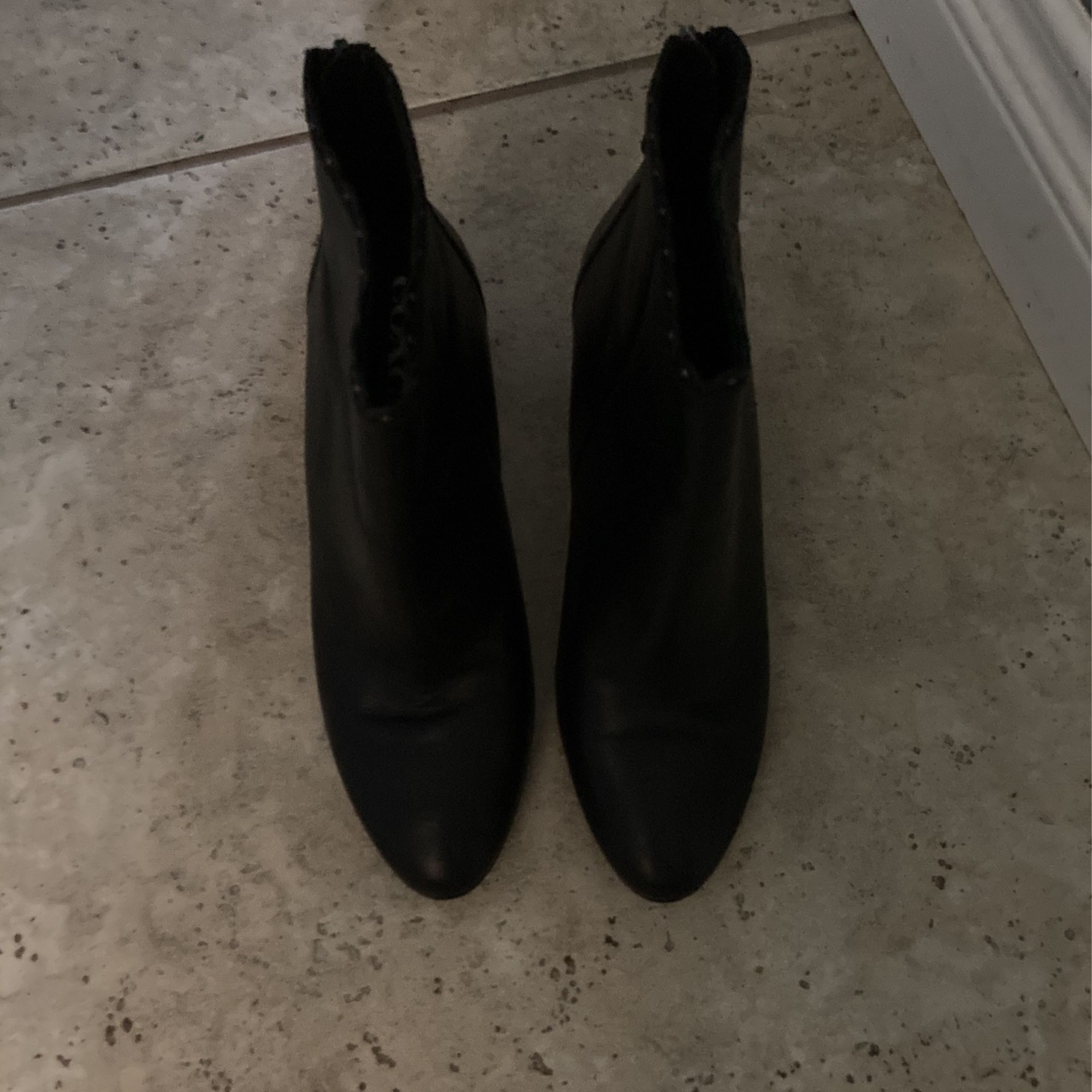 Coach Black Bootie Boots Size 8