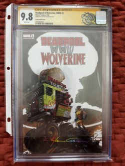 CGC Signature Series INFINITY TRADE SIGNED Deadpool & Wolverine: WW111