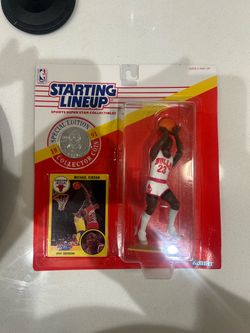 1991 starting lineup Michael Jordan Sealed