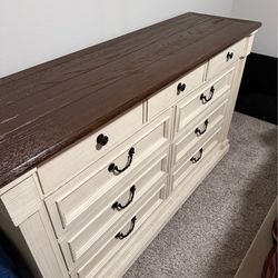 Solid Wood Dresser & Nightstand
