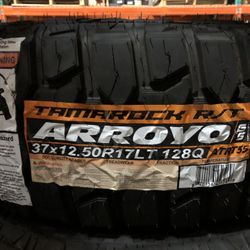 Brand New Tires (1) Arroyo Tamarock RT (37x12.50R17) (Single) ($235)