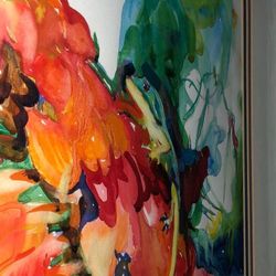 THIS BEAUTIFUL PIECE IS ENTITLED 'HERMANAS JUNTAS SIN NUEVO' OR 'SISTERS TOGETHER WITHOUT NEW’ BY THE FAMOUS NIVIA GONZALEZ.  SADLY, NIVIA PASSED AWA