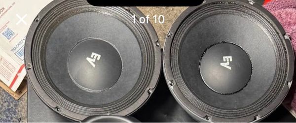 Four Ev speakers NEW ($1200 Firm)