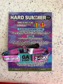 Hard summer ticket