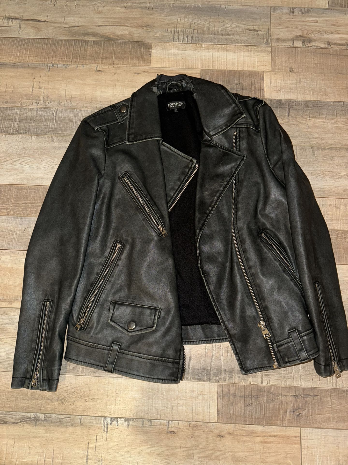 Top Shop Leather Jacket