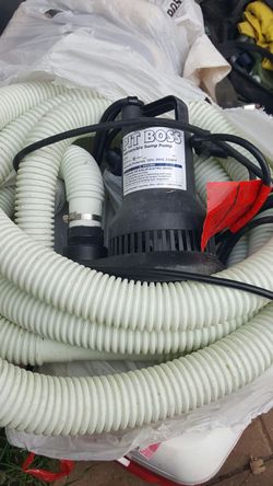 Pit boss submersible sump pump