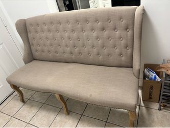 Upholstered bench $50 obo