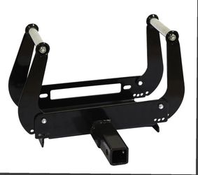 HITCH WINCH RACK REAR TOW BALL DETACHABLE 2" RECEIVER OFF ROAD 4WD 4X4 TOWING 