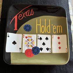 Texas Hold ‘Em Large Poker Platter