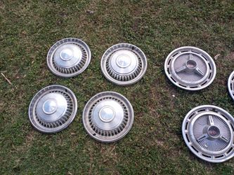 65 and 68 Impala Hubcaps 