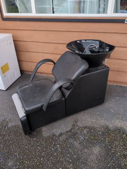 Free Adjustable Shampoo Barber Backwash Chair