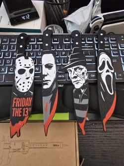 Horror Knifes Wall Decor 