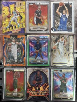 Topps, Select, ect, Basketball Cards