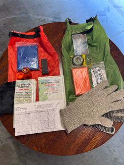 Backpacking Survival Kit Mt Whitney San Gorgonio San Jacinto Summit Prepared