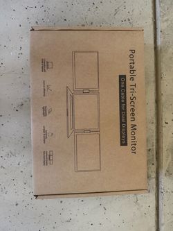 FOPO 12" FHD 1080P IPS Triple Monitor