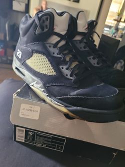 Nike Air Jordan 5 OG Black Metallic 10.5