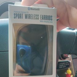 Bluetooth Sport Wireless Earbuds with Charging Case