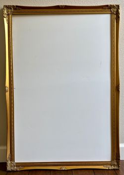 24" x 36" Gold Baroque Style Picture Frame