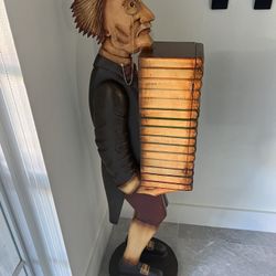 Estatua De Madera Antigua 