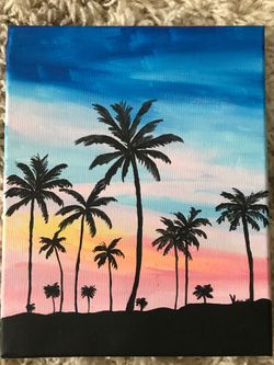 Palm Tree Painting
