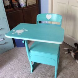 Antique Student Desk