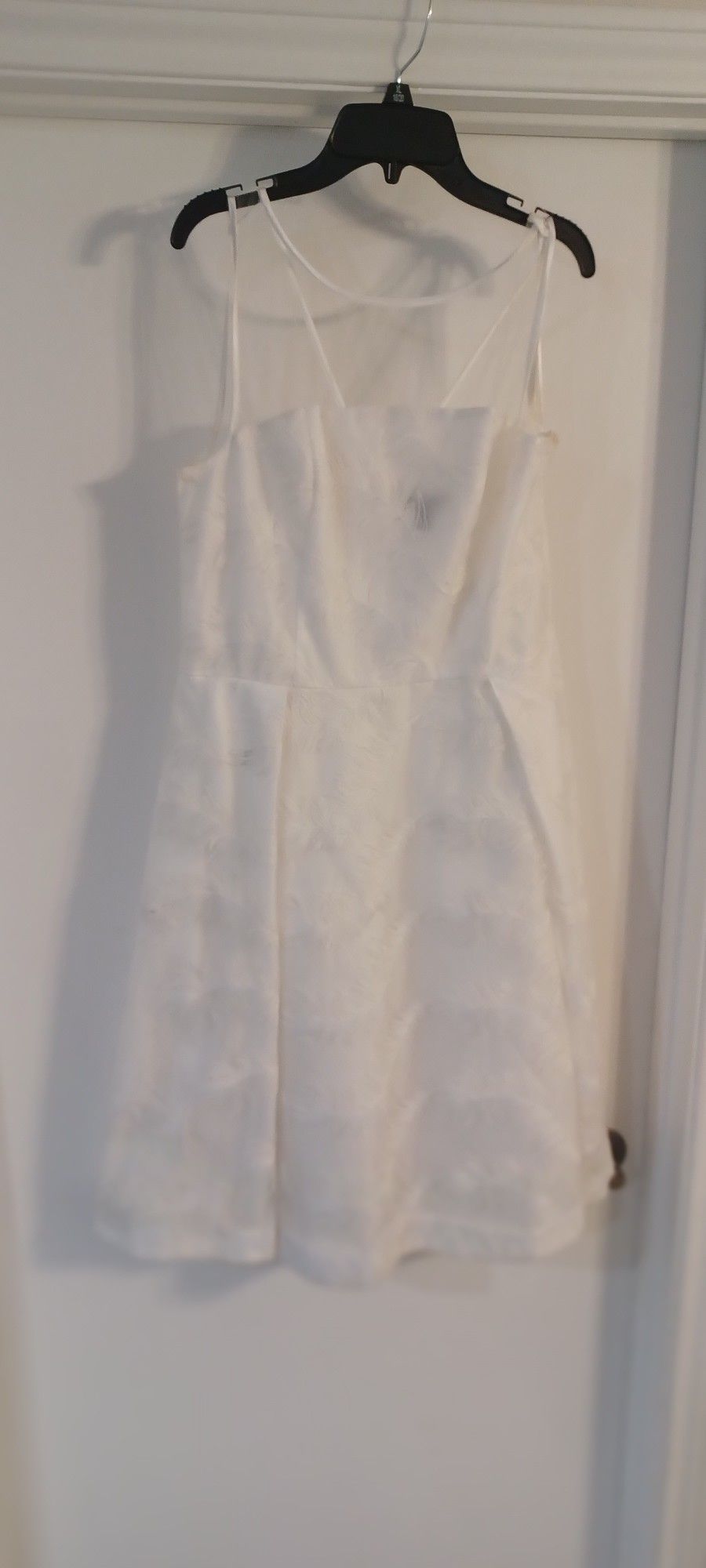 Beautiful White Prom Dress - Size 14