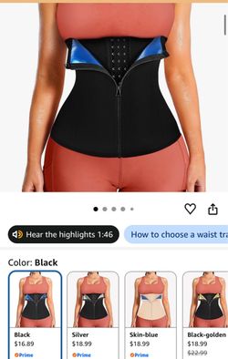 Waist trainer