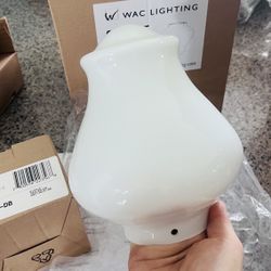💡 NEW WAC LIGHTING G493-WT MILKY WHITE GLASS SHADE – DISCONTINUED REPLACEMENT – $15 📍 Pickup near IKEA / S. Durango & 215, Las Vegas  Brand new WAC 