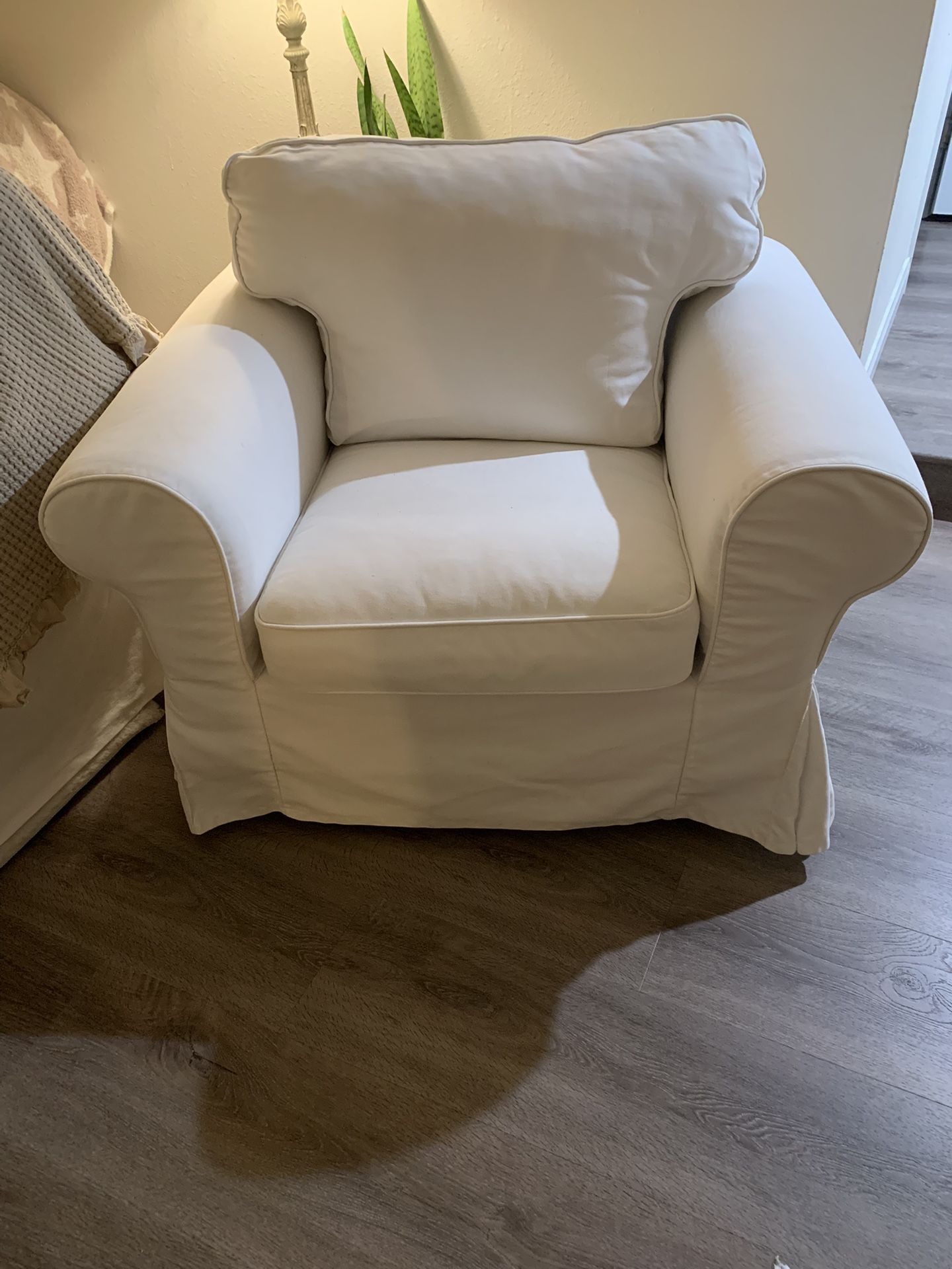 (5) Armchairs In Blekinge White Washable Slipcovers ALL (5) $750