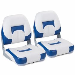 New - Set of 2 NORTHCAPTAIN Deluxe Low Back Folding Boat Seat