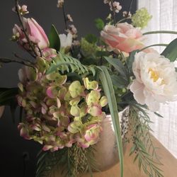 Flower Arrangement With Vase 