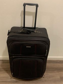 Black Rolling Luggage Suitcase