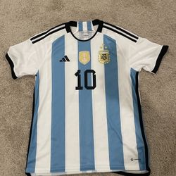 Messi World Cup Champions Jersey