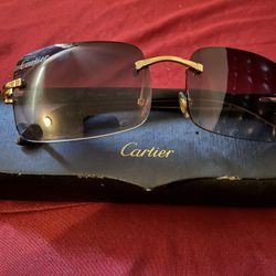 Cartier White Buffs (Authentic) 