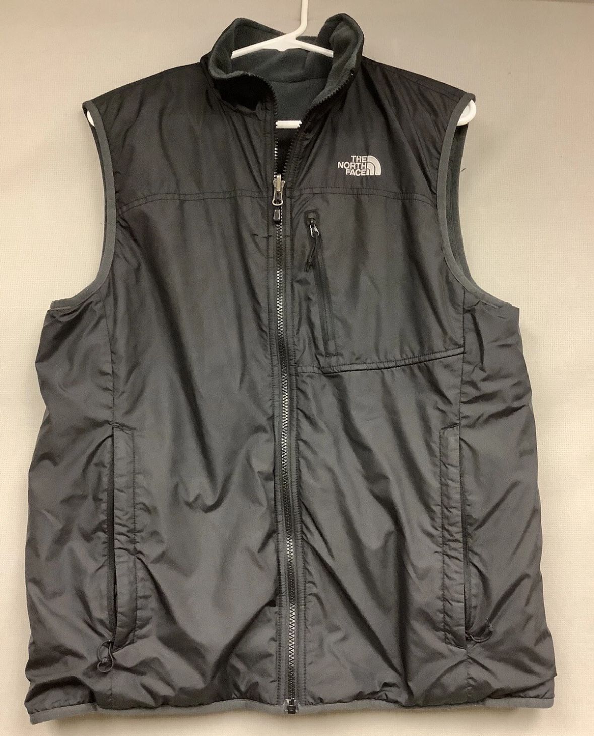 The North Face Vest Black Reversible Fleece