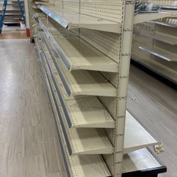 Liquidating Platinum Lozier Gondola Shelving Islands $30 A Secrion 
