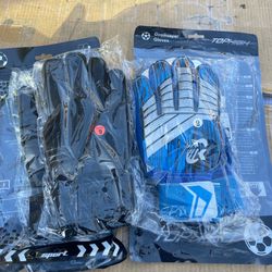 Size 9 Goalie Gloves WITH Finger Guard on 4 fingers