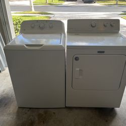 Washer And Dryer: GE Washer And Maytag Dryer Both Work Great