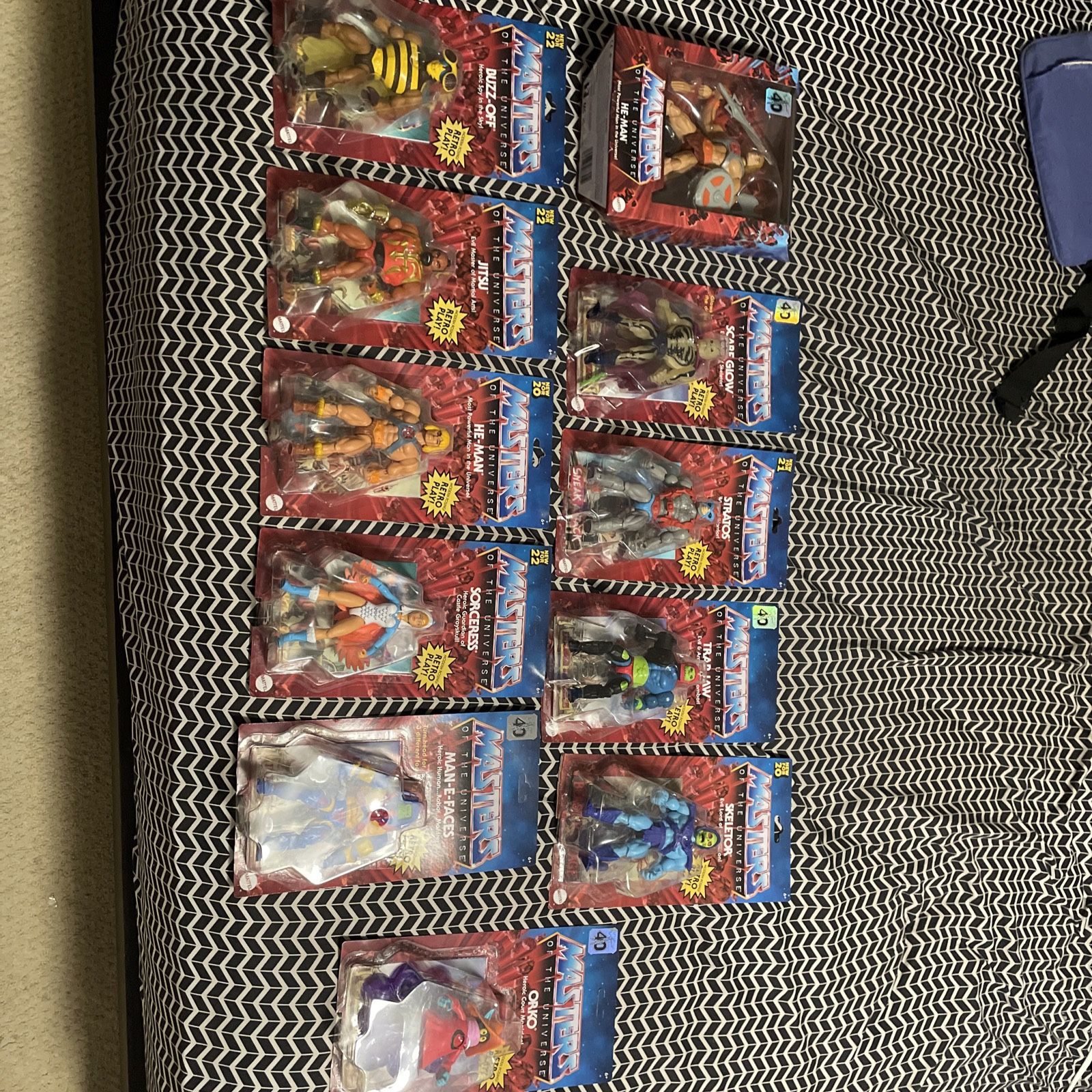 Huge masters of the universe origins lot
