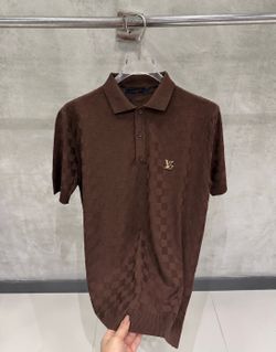 Brown LV shirt/Camisa LV cafe