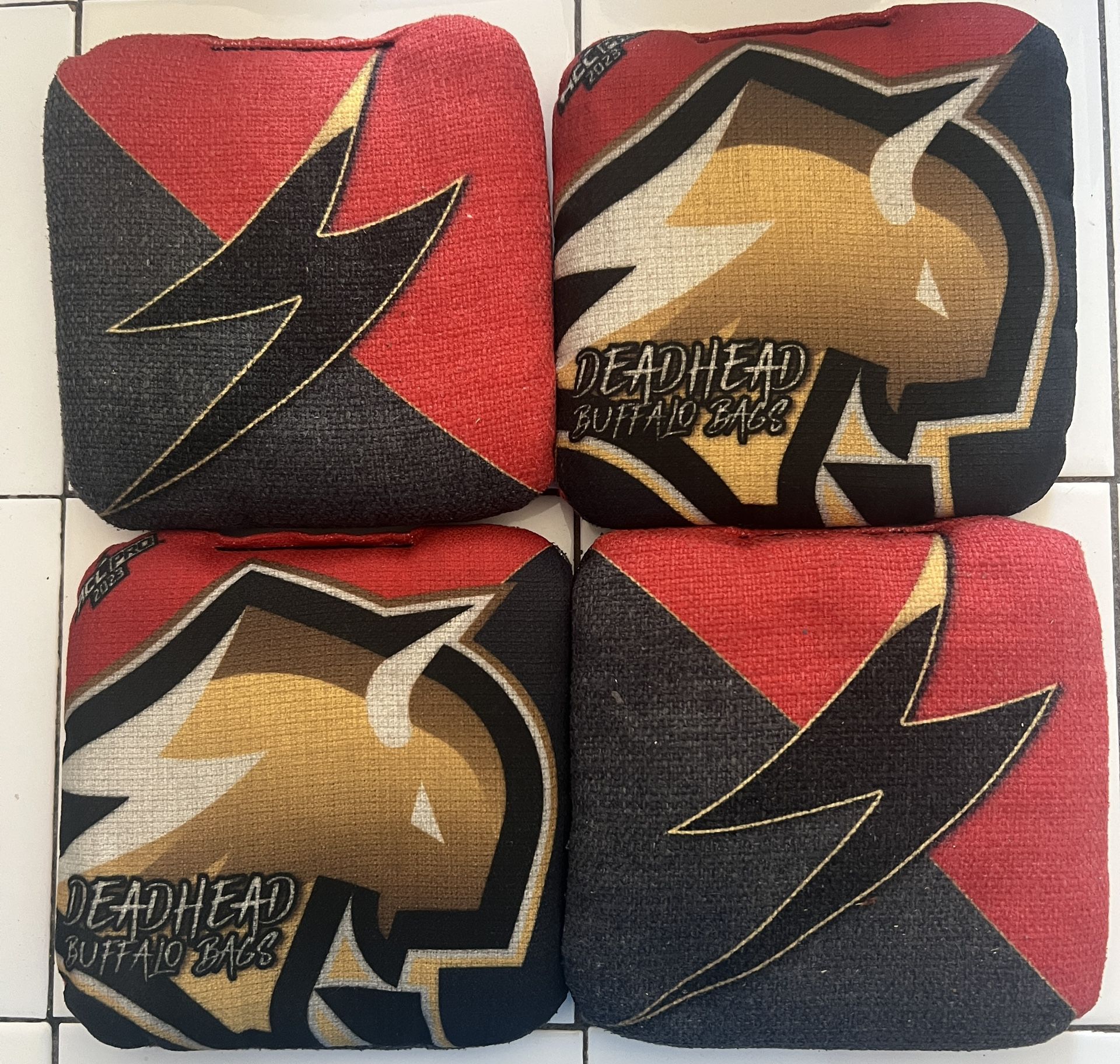 Deadhead Buffalo Bags cornhole bags.