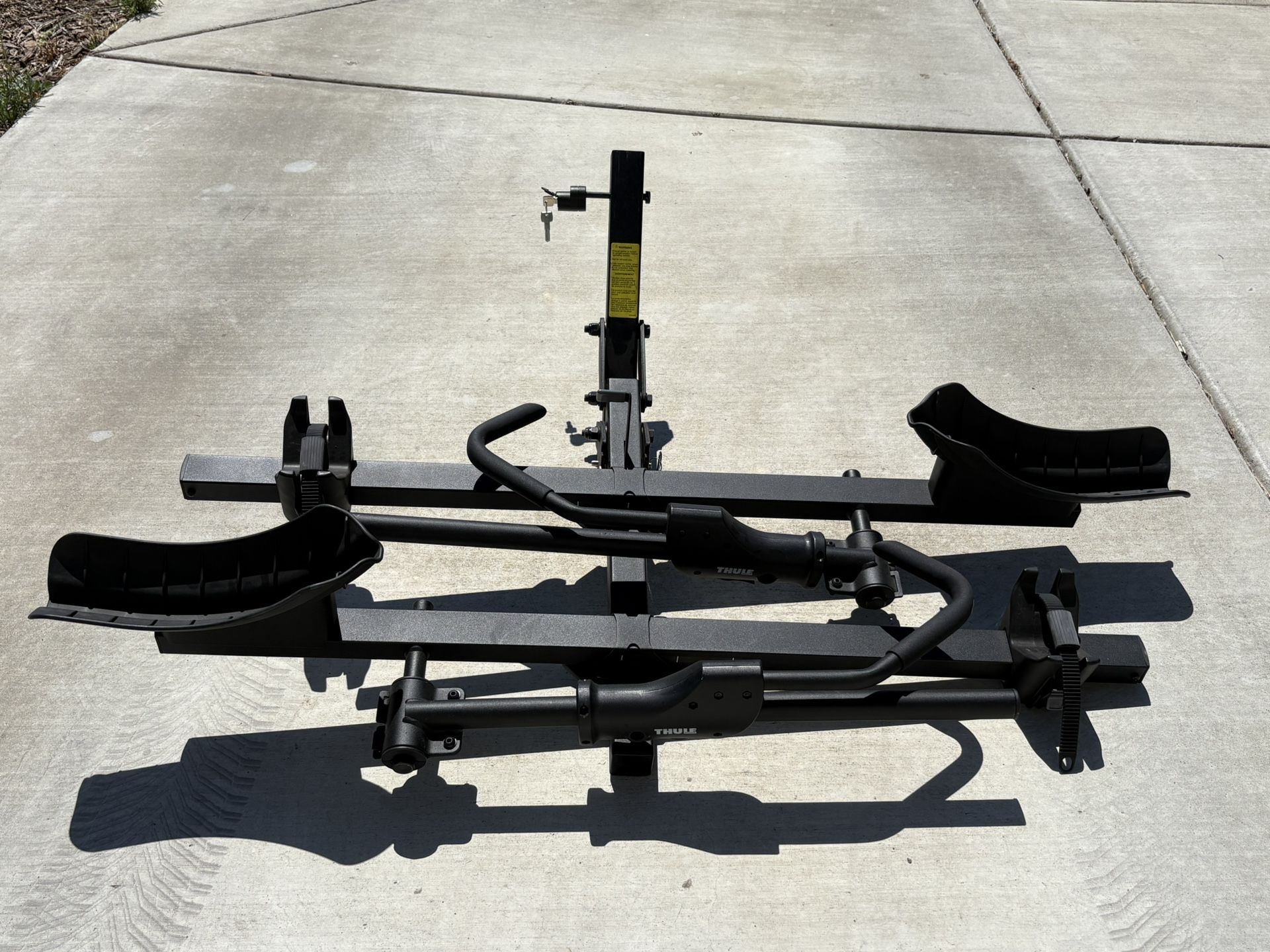 Thule 2 Bike Rack With Key 
