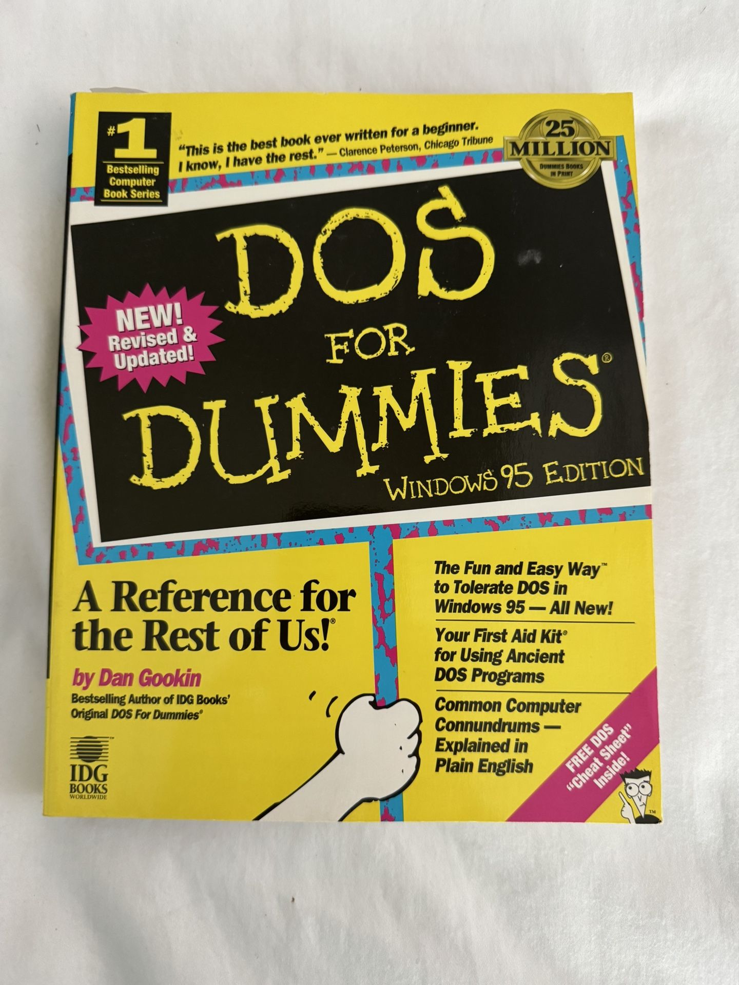 softcover: DOS for Dummies Windows 95 Edition - Mint Condition