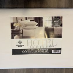 Egyptian Cotton King Size Sheet Set